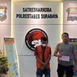 Satreskoba Polrestabes Surabaya Tangkap Warga Pogot Jaya, Amankan 6 Pokset Sabu Sabu