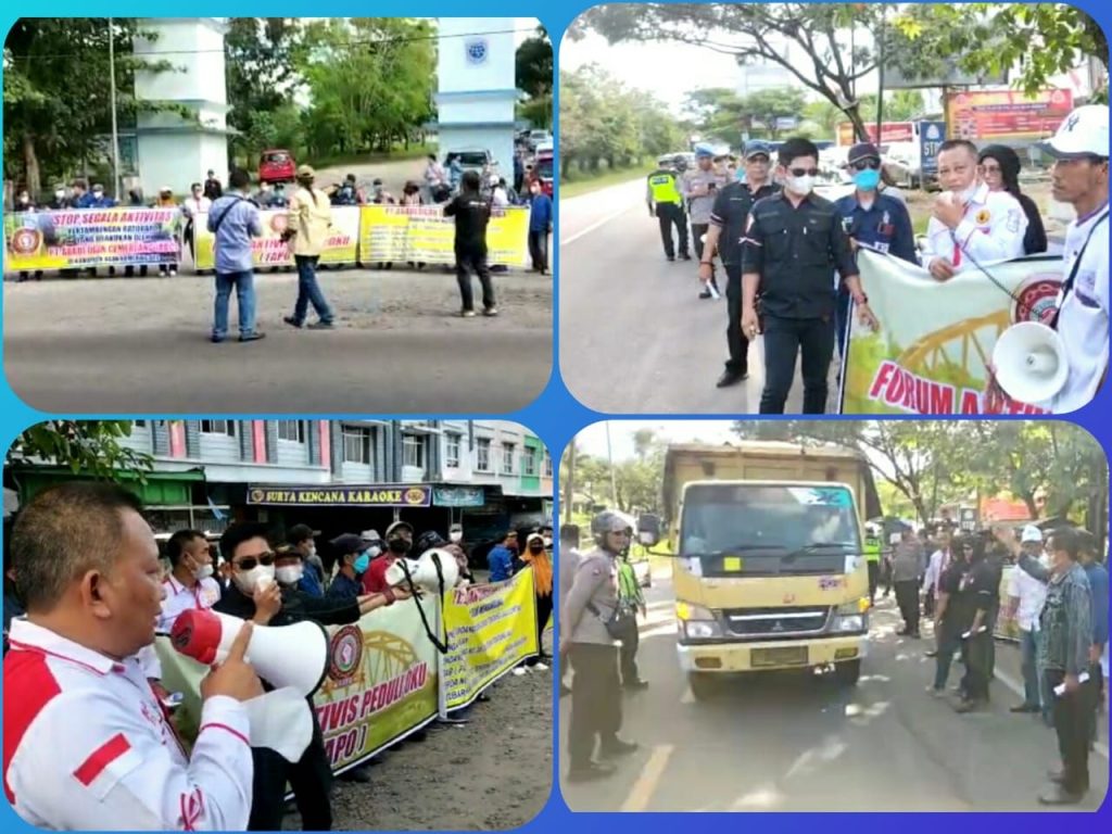 Diduga tidak Memiliki Izin, FAPO Tuntut Aktivitas Tambang dan Angkutan Batubara PT. AOC Dihentikan