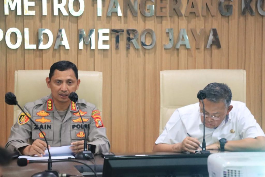Kapolres Metro Tangerang Kota Pimpin Rapat Lintas Sektoral Jelang Lebaran 2023