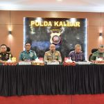 Danlantamal XII Hadiri Rapat Koordinasi Lintas Sektoral “Ketupat-Kapuas Tahun 2023”