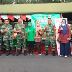 Anggota Persit KCK Ranting 3 Koramil 02 Pondok Gede Turut Serta Dalam Bazar Murah di Mabes TNI Cilangkap