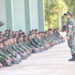 Jalin Ikatan Batin dan Kedekatan Prajurit, Santi Aji Komandan Batalyon Untuk Prajurit