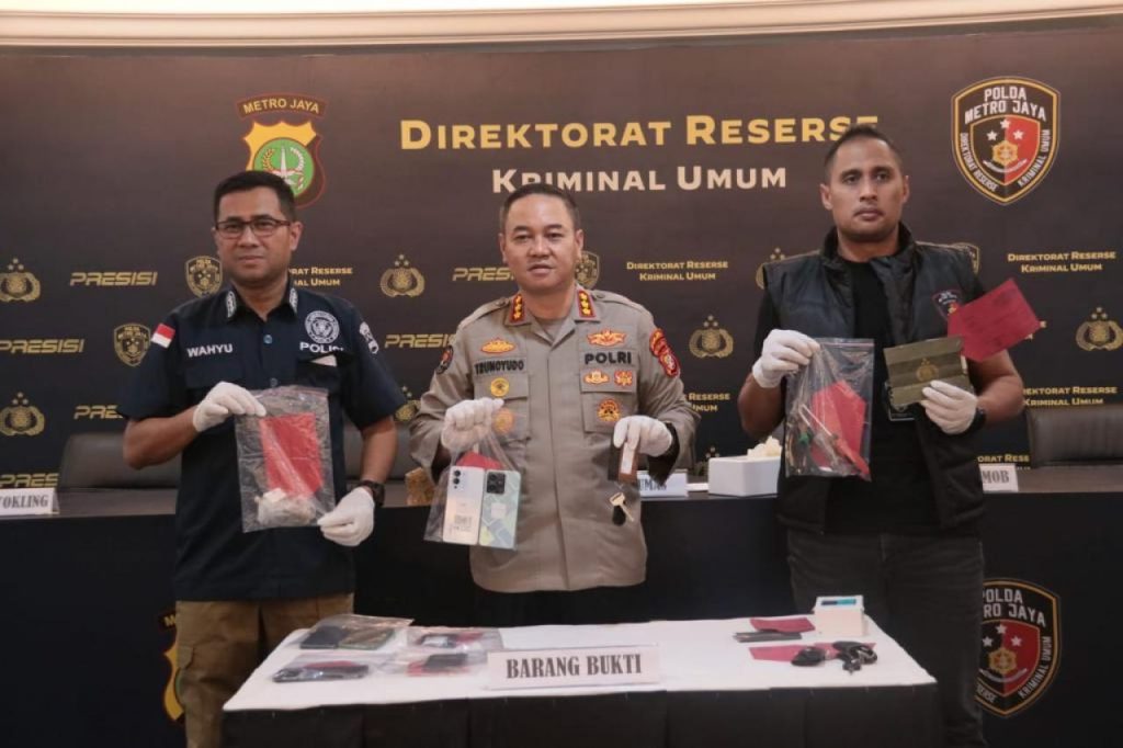 Polda Metro Jaya Tangkap Para Pelaku Pencurian dan Kekerasan Modus Kecubung
