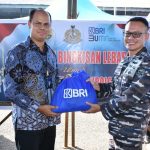 Sambut Hari Raya Idul Fitri 1 Syawal 1444 H, Lanal Sibolga Laksanakan Bazar Sembako Murah