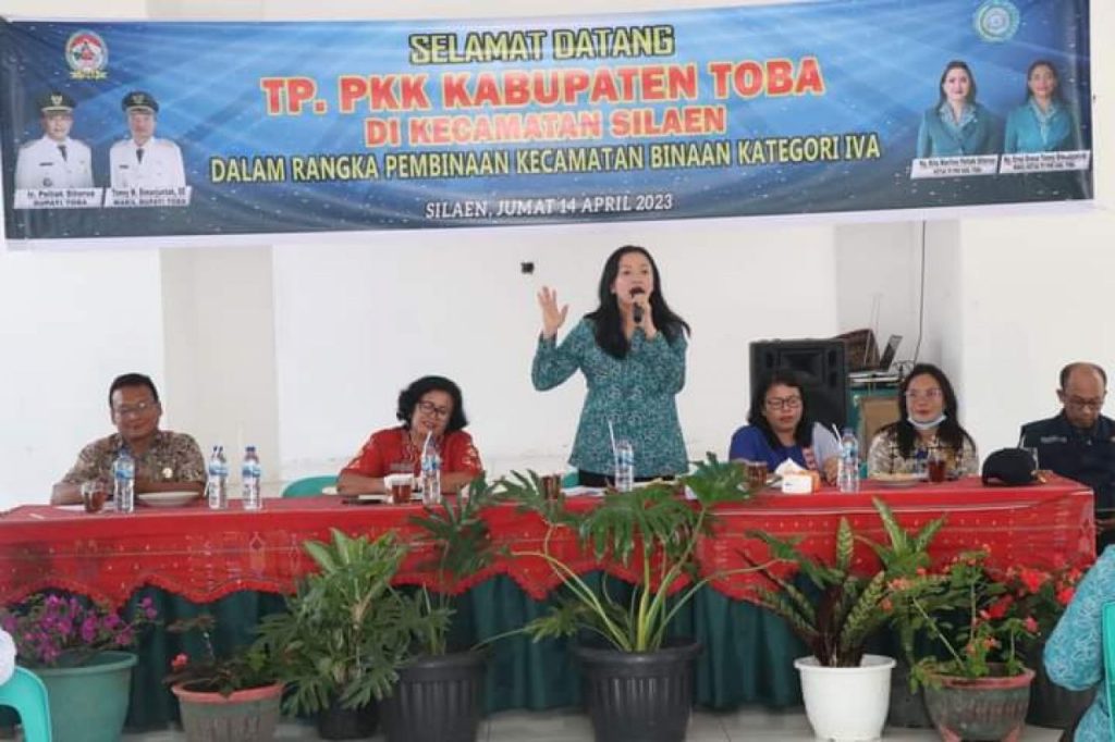 TP-PKK Kabupaten Toba Membina Kecamatan Silaen Kategori IVA