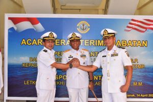 Danlantamal XII Pimpin Sertijab Aspers Danlantamal XII dan Penyerahan Jabatan Kadispotmar Lantamal XII