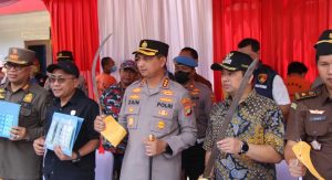 Berbagai Senjata Tajam Disita Polres Metro Tangerang Kota Selama Operasi Cipta Kondisi Ramadhan