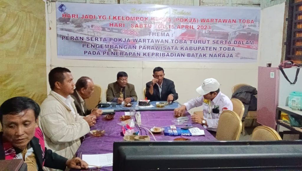 HUT Pertama Pokja Wartawan Kabupaten Toba