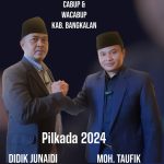 Deklarasi, Calon Bupati dan Wakil Bupati Kabupaten Bangkalan 2024