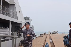 Danlantamal IV Lepas 5 Kapal Perang Satgas Operasi Trisila 2023 Untuk Lanjutkan Tugas