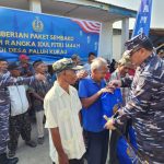 Lantamal I Salurkan Sembako Kepada Warga Pesisir Belawan