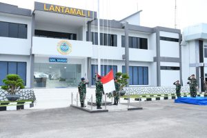 Tingkatkan Nasionalisme, Prajurit Lantamal I Selenggarakan Upacara Bendera Merah Putih