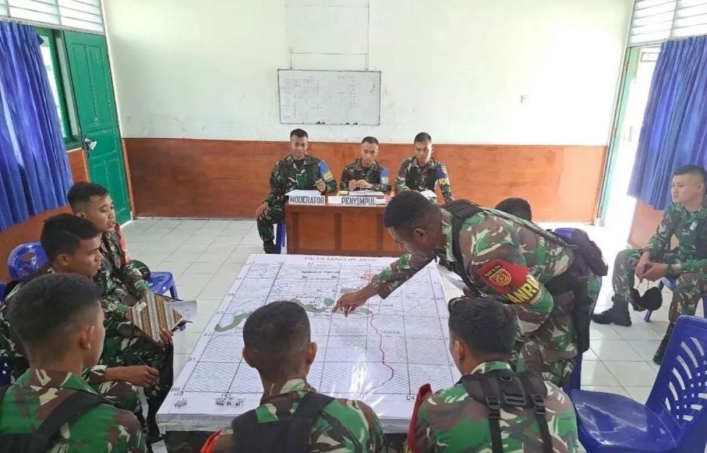 Pelihara Pengetahuan dan Kemampuan dalam Taktik OMP dan OMSP, Yonif R 754/ENK gelar LPMM Tingkat Regu