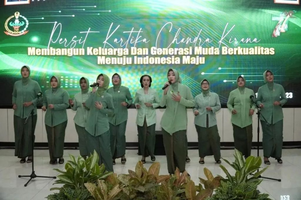 Persit Kartika Chandra Kirana Koorcab Divif 3 PG Kostrad Gelar Syukuran HUT Ke-77 Persit KCK