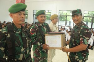 Jelang Libur dan Cuti Bersama Idul Fitri 1444 H/ 2023, Danrem 051/WKT Laksanakan Jam Komandan