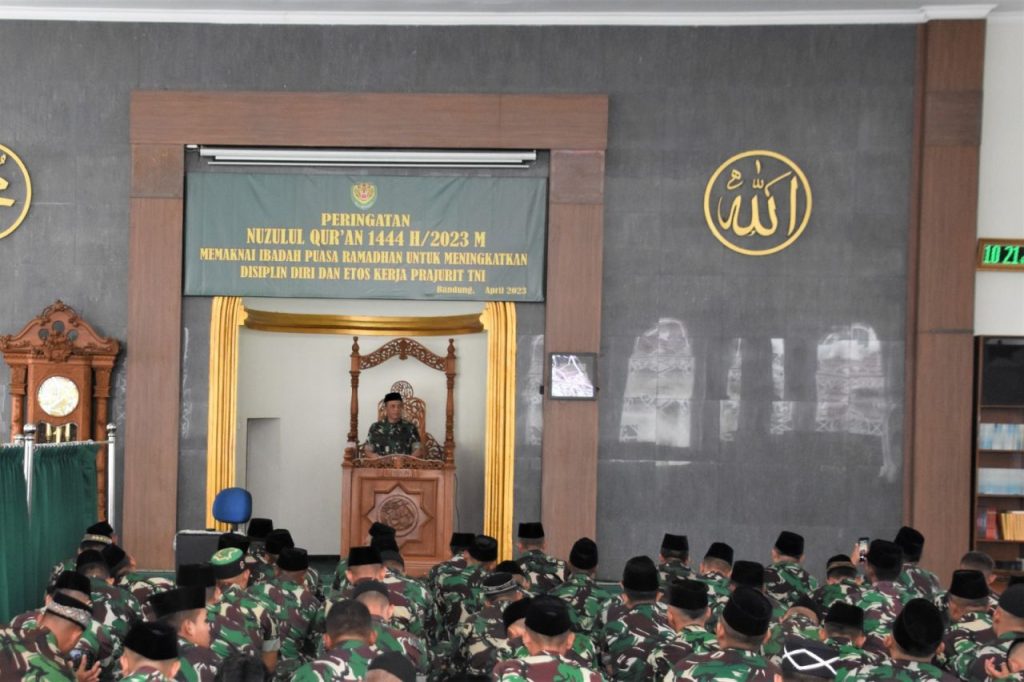 Pangdam III/Siliwangi : Puasa Ramadhan, Tingkatkan Disiplin Dan Etos Kerja