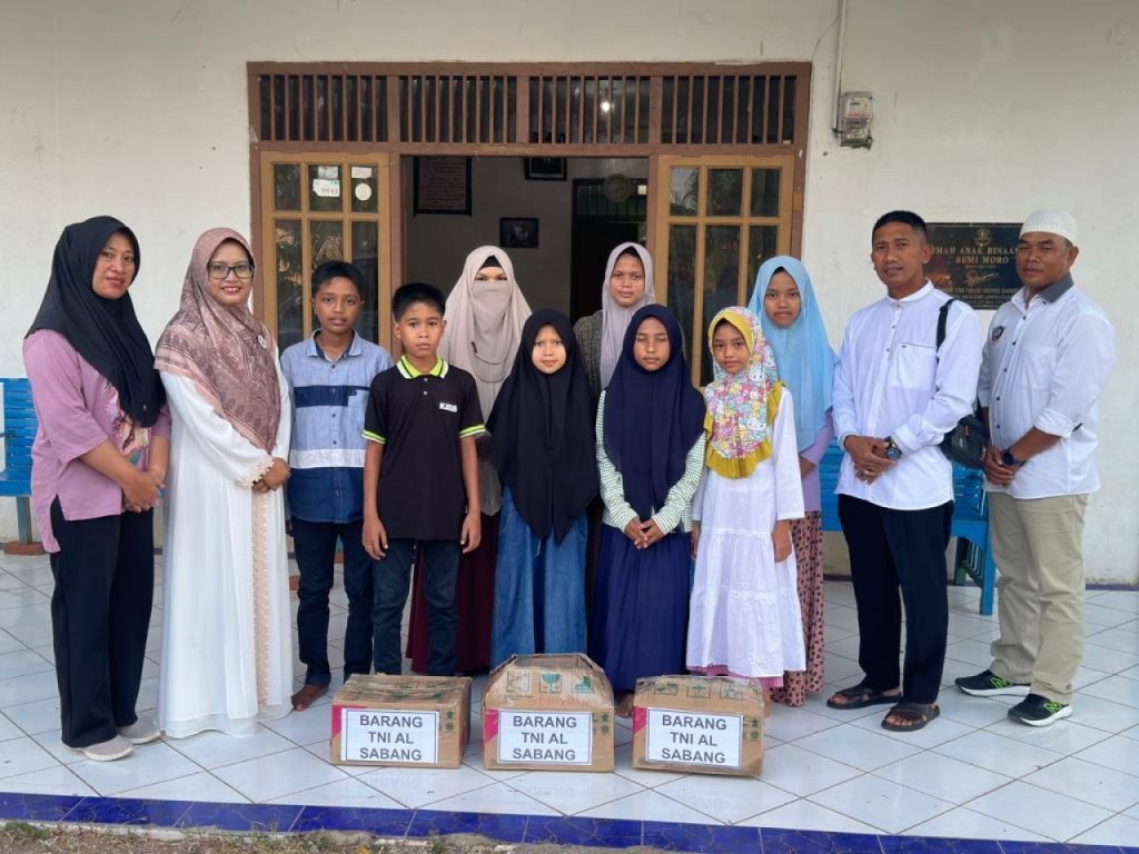 Pemberian Bantuan Sembako dan Tali Asih Kepada Panti Asuhan Anak Yatim Bumo Moro