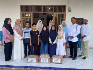 Pemberian Bantuan Sembako dan Tali Asih Kepada Panti Asuhan Anak Yatim Bumo Moro