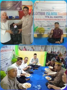 Ratusan Paket Sembako Di Bagikan dan Gelar Acara Buka Puasa Bersama Warga Oleh PLTU Baturaja