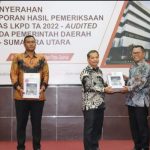 Terima LHP LKPD TA 2022 dari BPK RI, Pemkab Toba Sukses Raih WTP Ketujuh Kalinya