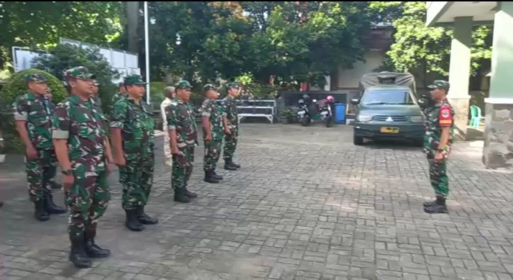 Wujud Soliditas Sesama Prajurit, Kodim 0507/Bekasi Gelar Doa Bersama Untuk Prajurit Yang Sedang Bertugas Di Papua