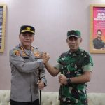 Silaturrahmi Kapolres Metro Jakarta Timur ke Dandim 0505/JT, Tingkatkan Sinergitas