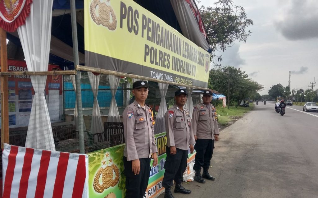 Arus Pemudik H-4, Situasi di Wilayah Hukum Polsek Sliyeg Terlihat Lancar dan Kondusif