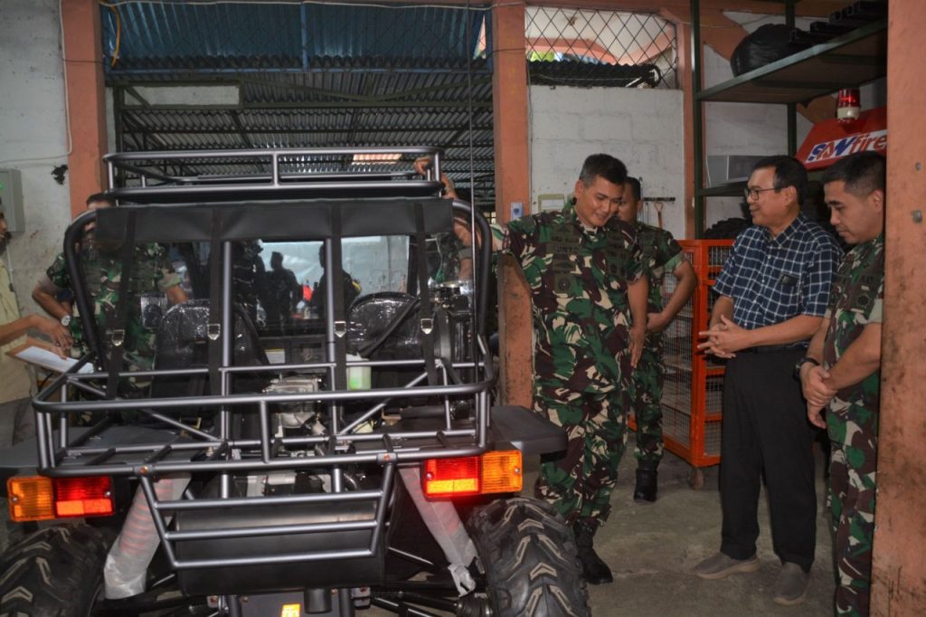 Pangdam III/Siliwangi Apresiasi “FIN Komodo” Karya Anak Bangsa