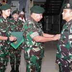 Pangdivif 1 Kostrad Pimpin Penyerahan Jabatan Asren dan Danbrigif Mekanis 14/MY Divif 1 Kostrad