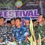 Akhiri Ramadhan, Danlantamal XII Semarakkan Festival Meriam Karbit Kota Pontianak Tahun 2023