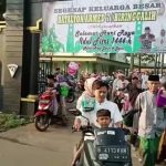 Batalyon Armed 7/Biringgalih, Sholat Idul Fitri Bersama Masyarakat Sekitar Cikiwul