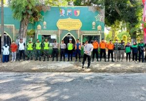 Personel Gabungan di Bojonegoro laksanakan PAM Lebaran Idul Fitri 1444 Hijriah