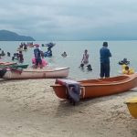 Hari Kedua Lebaran Di Balige, Pantai Bul-bul Diserbu Wisatawan