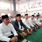 Camat Cisoka Sholat Idul Fitri Bersama Bupati Dan Wakil Bupati Beserta Sekda Kabupaten Tangerang