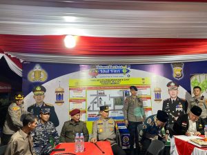 TNI AL Lanal Bengkulu Turut Serta Dalam Pengamanan Lebaran Hari Raya Idul Fitri 1444 H