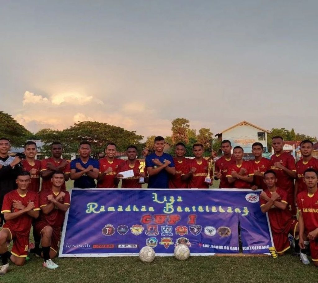 Sukses di Liga Ramadhan Bontolebang Cup 1, Gunner FC Raih Juara