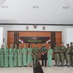 Dilepas Menuju Satùan Baru, Perwira Brigif MR 6 Kostrad Dilepas Danbrigif MR 6 Kostrad