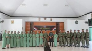 Dilepas Menuju Satùan Baru, Perwira Brigif MR 6 Kostrad Dilepas Danbrigif MR 6 Kostrad
