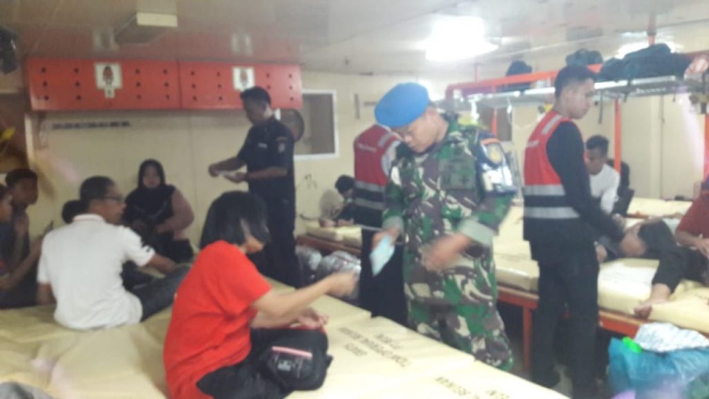 Lanal Bintan Laksanakan Pengamanan Lebaran Arus Mudik dan Arus Balik