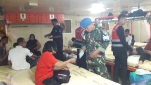 Lanal Bintan Laksanakan Pengamanan Lebaran Arus Mudik dan Arus Balik