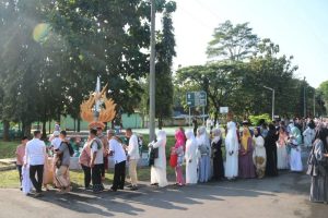 Nuansa Lebaran, Halal Bihalal Keluarga Besar Yonif MR 411 Kostrad