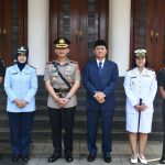 Komandan Lanal Bandung Hadiri Upacara Peringatan Hari Otonomi Daerah Ke-XXVII Tingkat Kota Bandung Tahun 2023