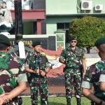 Kembali Cuti Usai Berlebaran, Danbrigif PR 17 Kostrad Cek Prajurit dan Halal Bihalal