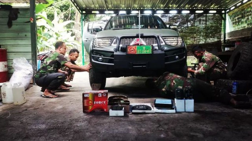 Alutsista Siap Dukung Tugas, Denpal Divif 2 Kostrad Laksanakan Perbaikan Materiil dan Senjata