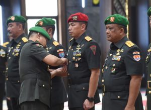 Empat Jabatan Strategis di TNI AD Di Serahterimakan