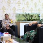 Dandim 0507/Bekasi Terima Kunjungan Silaturahmi Kapolres Metro Bekasi Kota