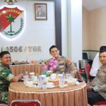 Jalin Sinergitas, Kapolrestro Tangerang Kota dan Jajaran Bersilaturahmi ke Kodim 0506 Tangerang