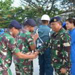 Apel Khusus dan Halal Bihalal Lanal Dumai