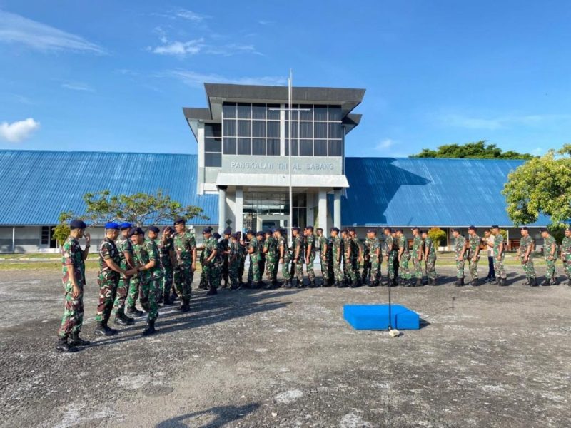 Lanal Sabang Gelar Apel Khusus dan Halal Bihalal Idul Fitri 1444 H/2023 M