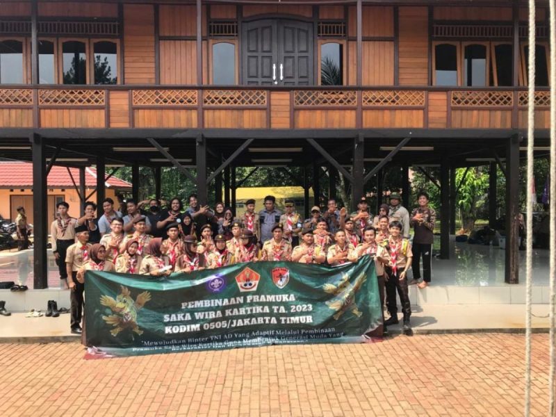 Pembinaan Pramuka Saka Wira Kartika Kodim 0505/Jakarta Timur, Bentuk Generasi Muda Tangguh